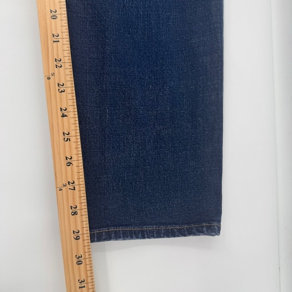 John Varvatos Jeans Men 28 Blue Star USA Denim Dark Wash Classic Straight Leg - Picture 13 of 14